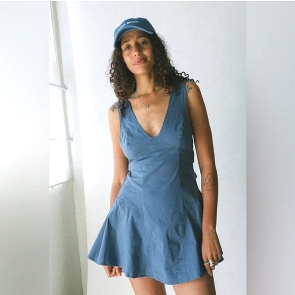 Free People Eye Catching Mini Dress NWOT Size XL TL - Picture 1 of 8